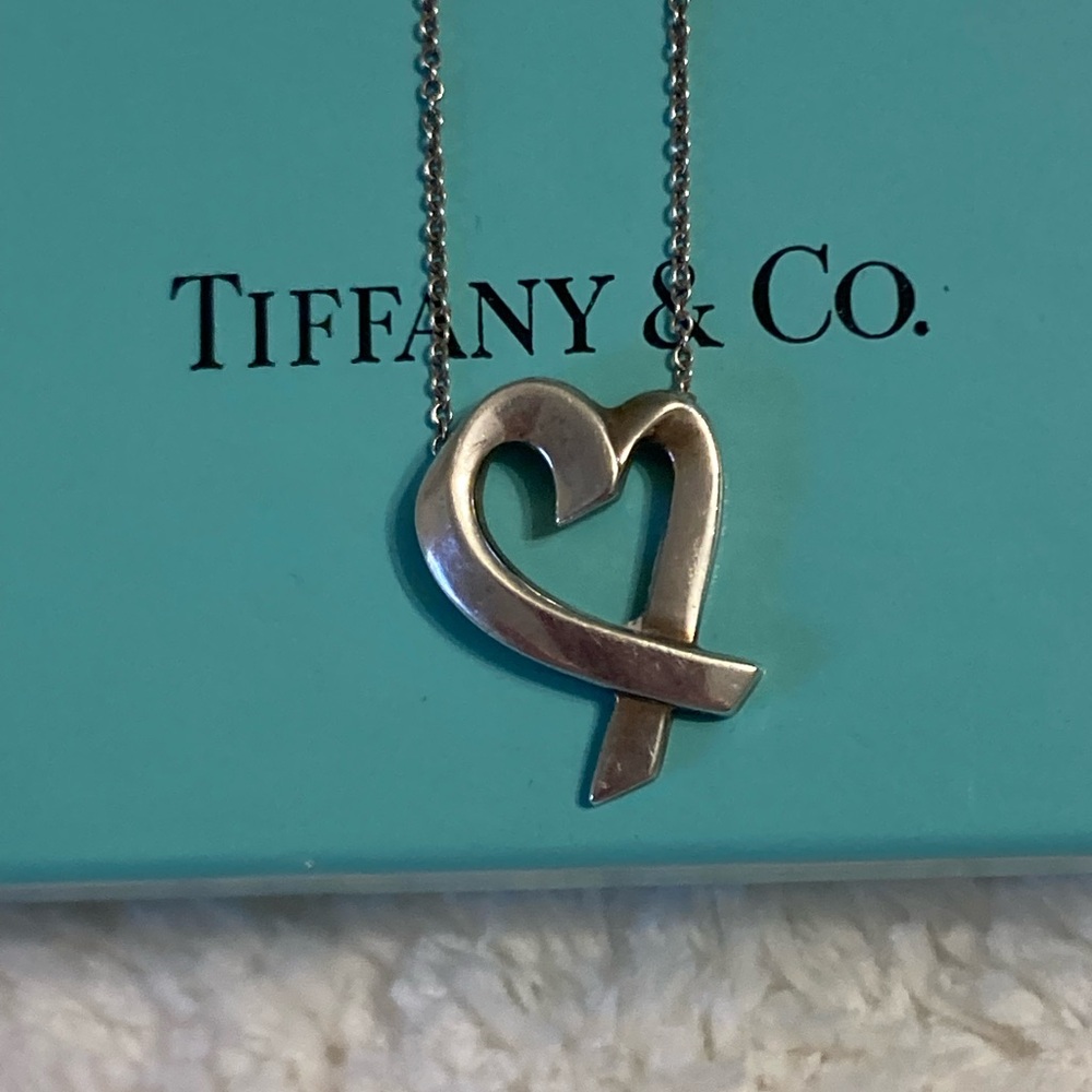 Tiffany & Co. Silver Heart Necklace